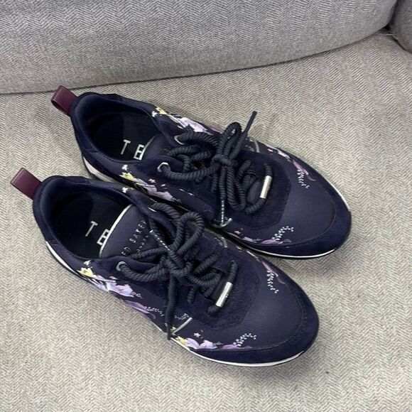 Ted Baker Ceyyas Floral Sneaker - Picture 1 of 5